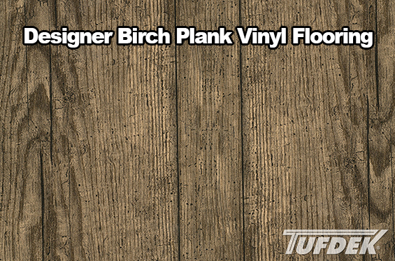 Tufdek Waterproof Decks Designer Birch Plank Vinyl Flooring Roofing Solutions NW